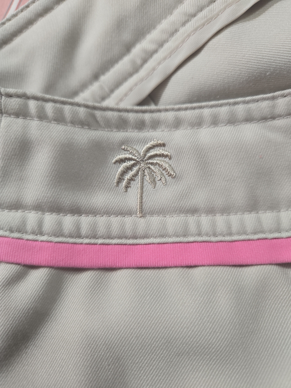 Vintage Lilly Pulitzer White Label Khaki Skort Women's Size 4 Quick Dry Golf - Picture 4 of 8